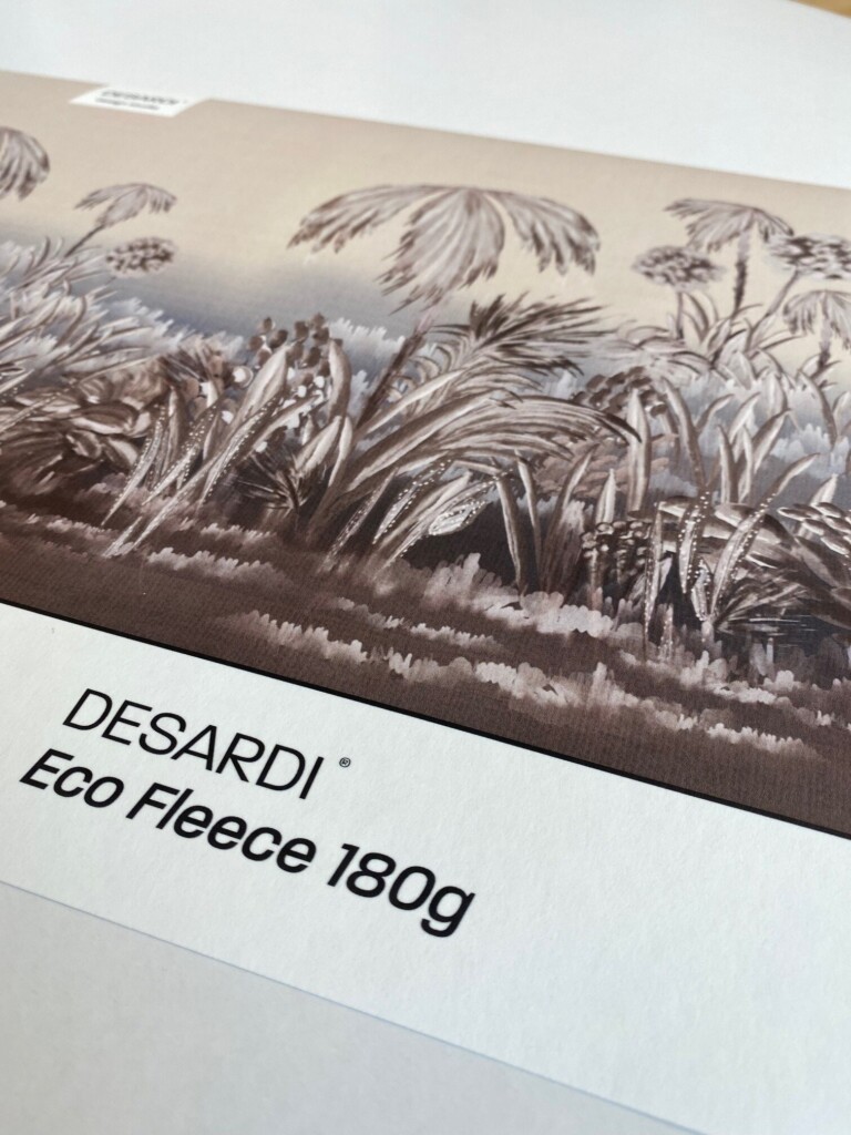 DESARDI® Eco Fleece Matte 180gsm PVC-Free Printable Wallcovering
